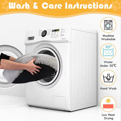 Cozy Dog Bed Hooded Fluffy Orthopedic round Donut Pet Cuddler Anxiety Calming Bed Washable Soft Nonslip Puppy Cat Cave