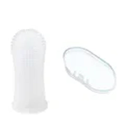 Dog Super Soft Pet Finger Toothbrush Teeth Cleaning Breath Care Nontoxic Silicone Tooth Brush Cat Dog Toothbrush Pet Products