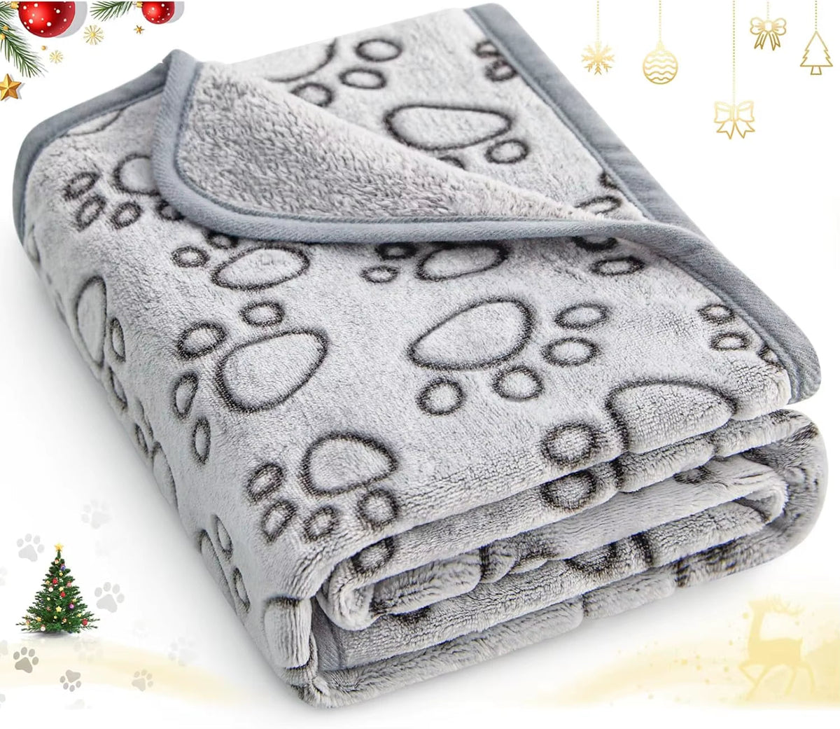 Premium Soft Dog Blanket Washable Cat Blanket for Indoor Cats Large Medium Small Dog Puppy Essentials